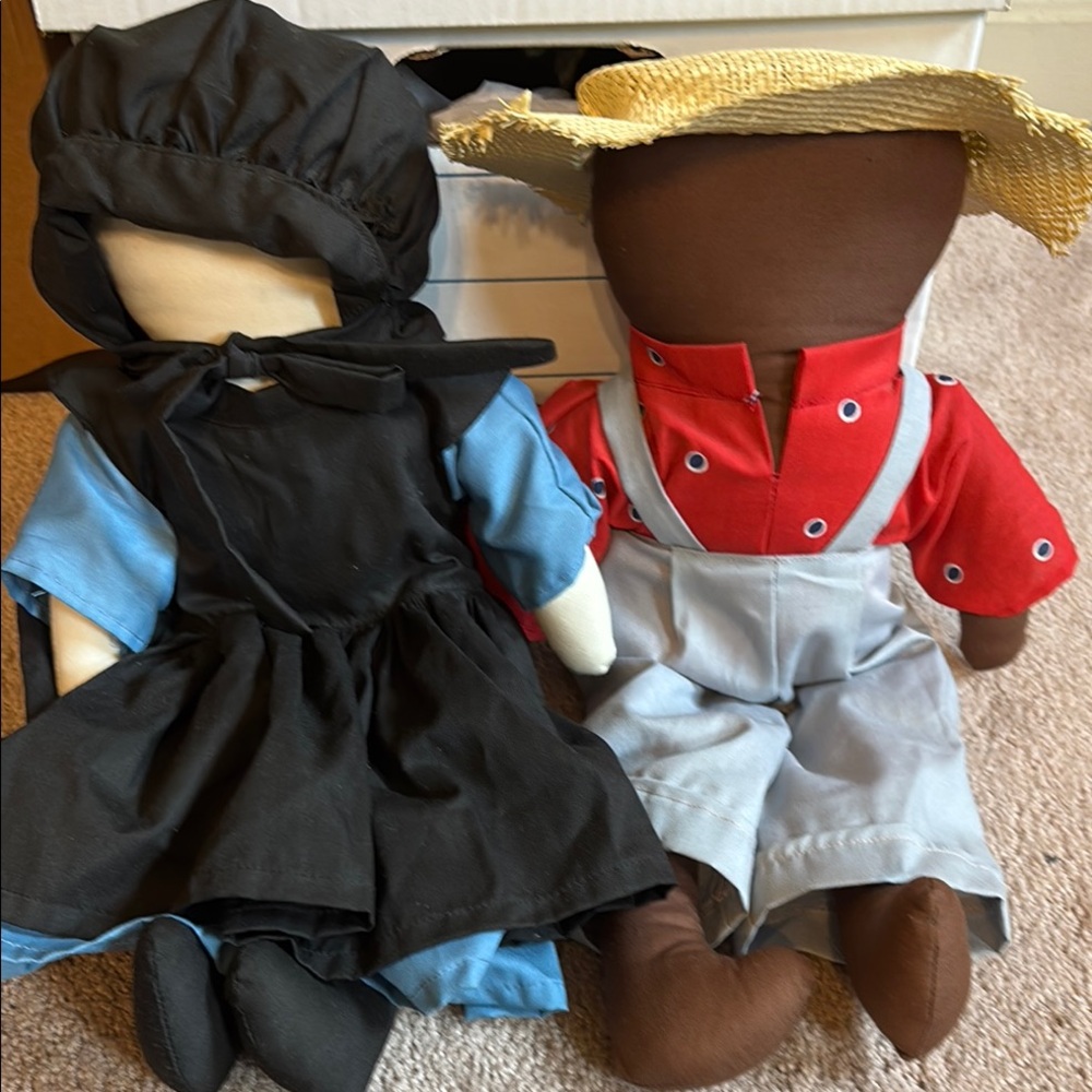 Handcrafted Amish Doll Set